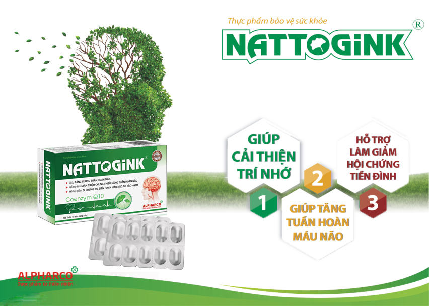 Nattogink brain tonic helps enhance memory, brain circulation