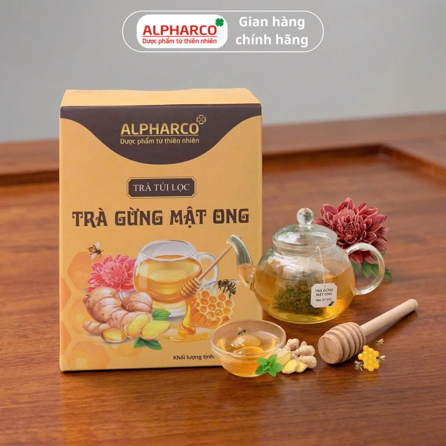 Trà gừng mật ong thumbnail