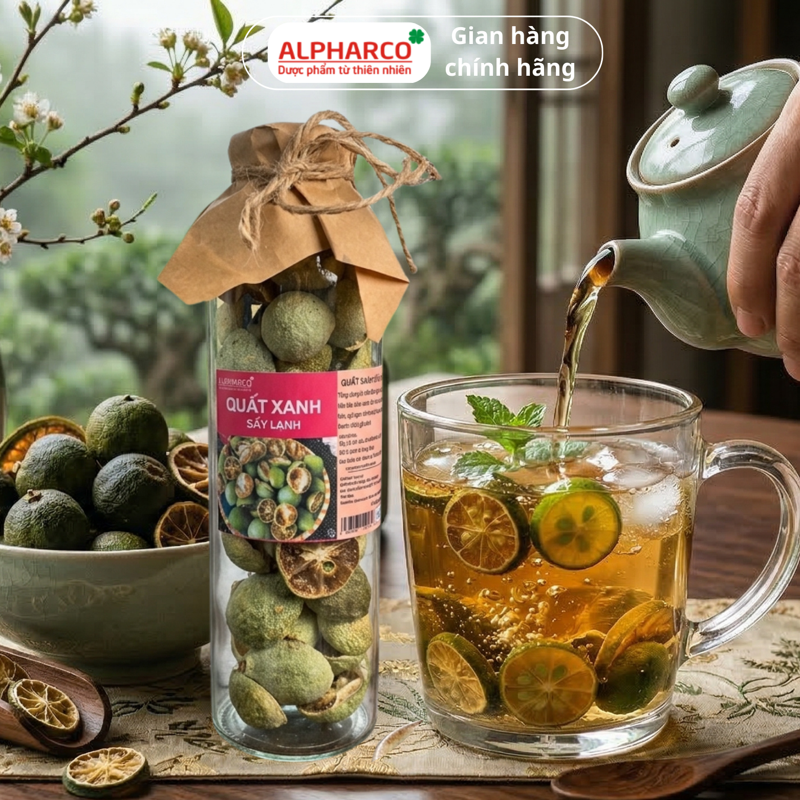 Quất xanh sấy lạnh 215g thumbnail