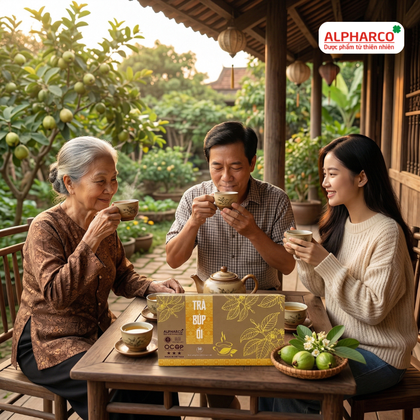 Trà công thức búp ổi thumbnail