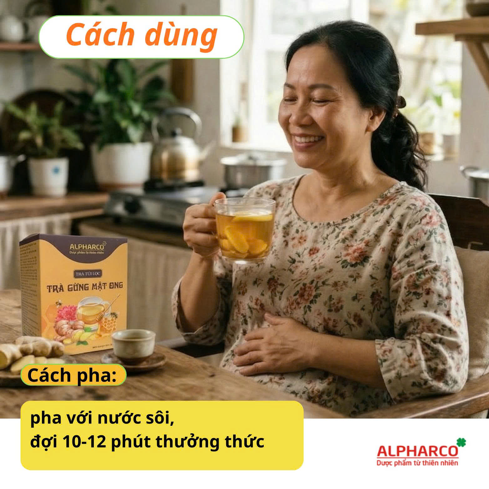 Trà gừng mật ong thumbnail