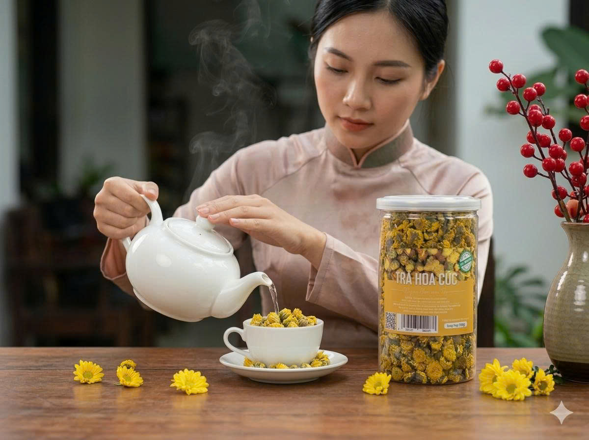 Trà Hoa cúc 100g thumbnail