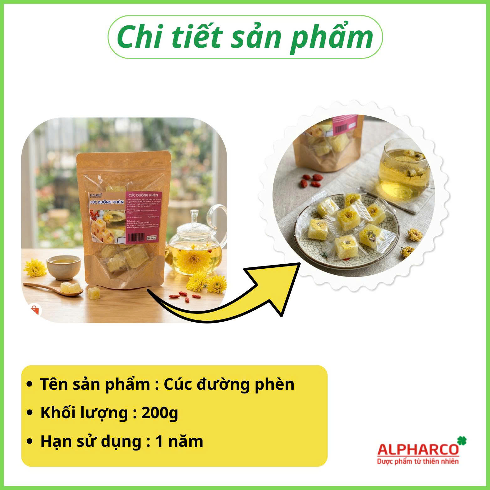Cúc đường phèn 200g thumbnail