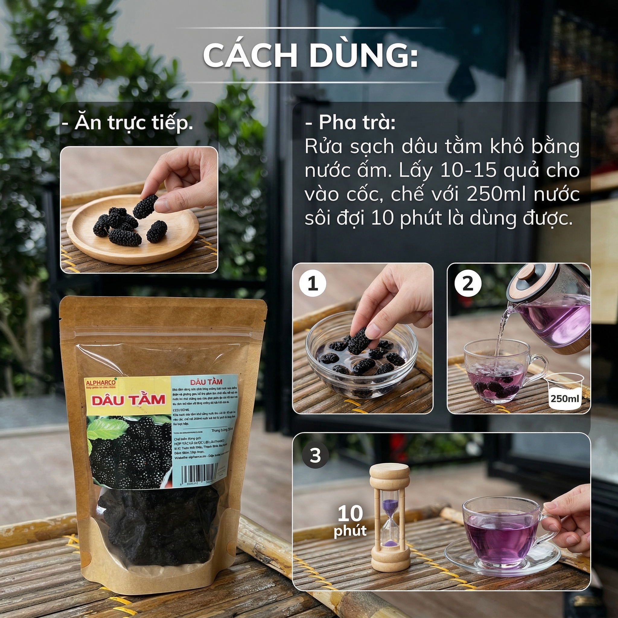 Dâu tằm 200g thumbnail