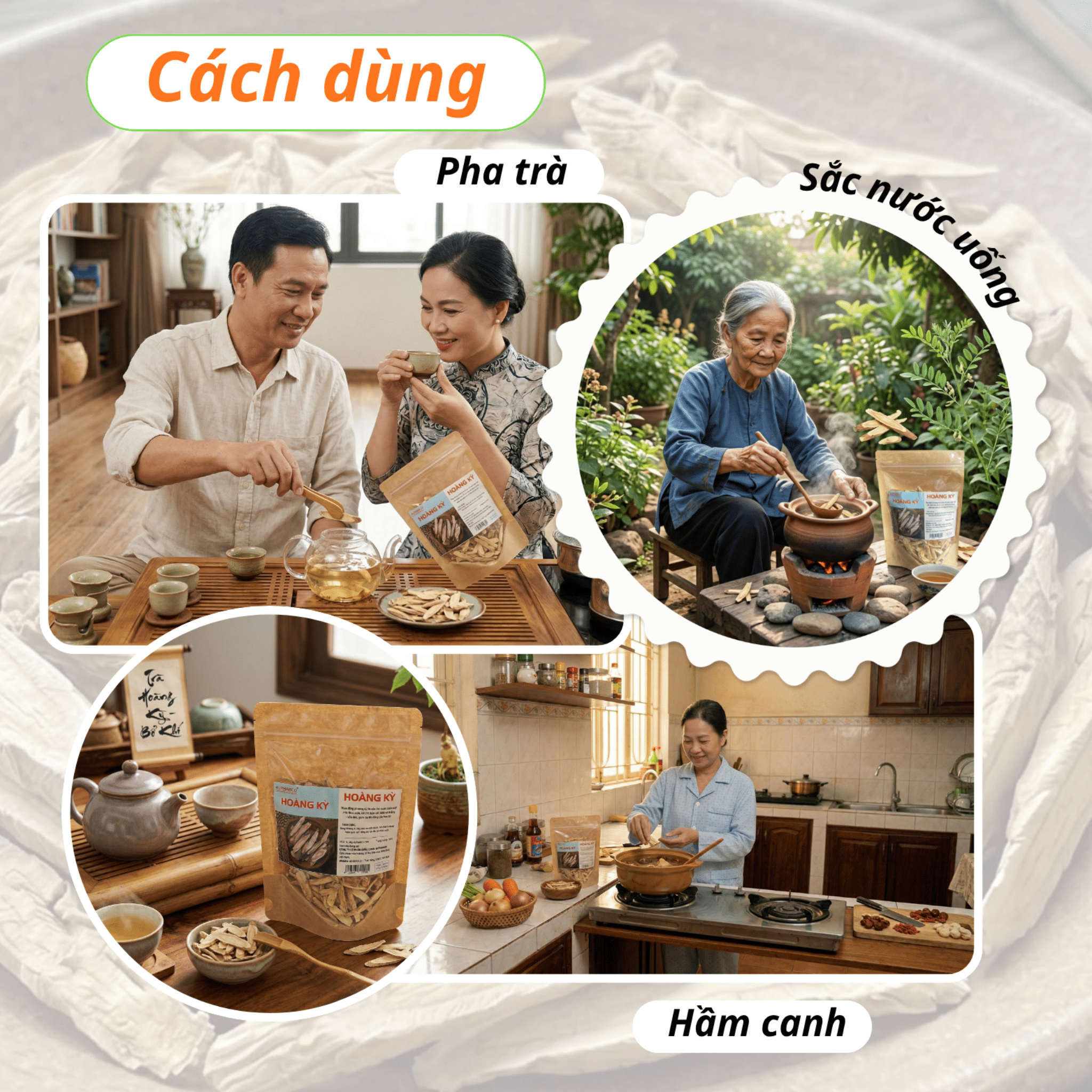 Hoàng kỳ Alpharco gói 100g giúp cơ thể tỉnh táo, bền bỉ, vết thương nhanh lành thumbnail