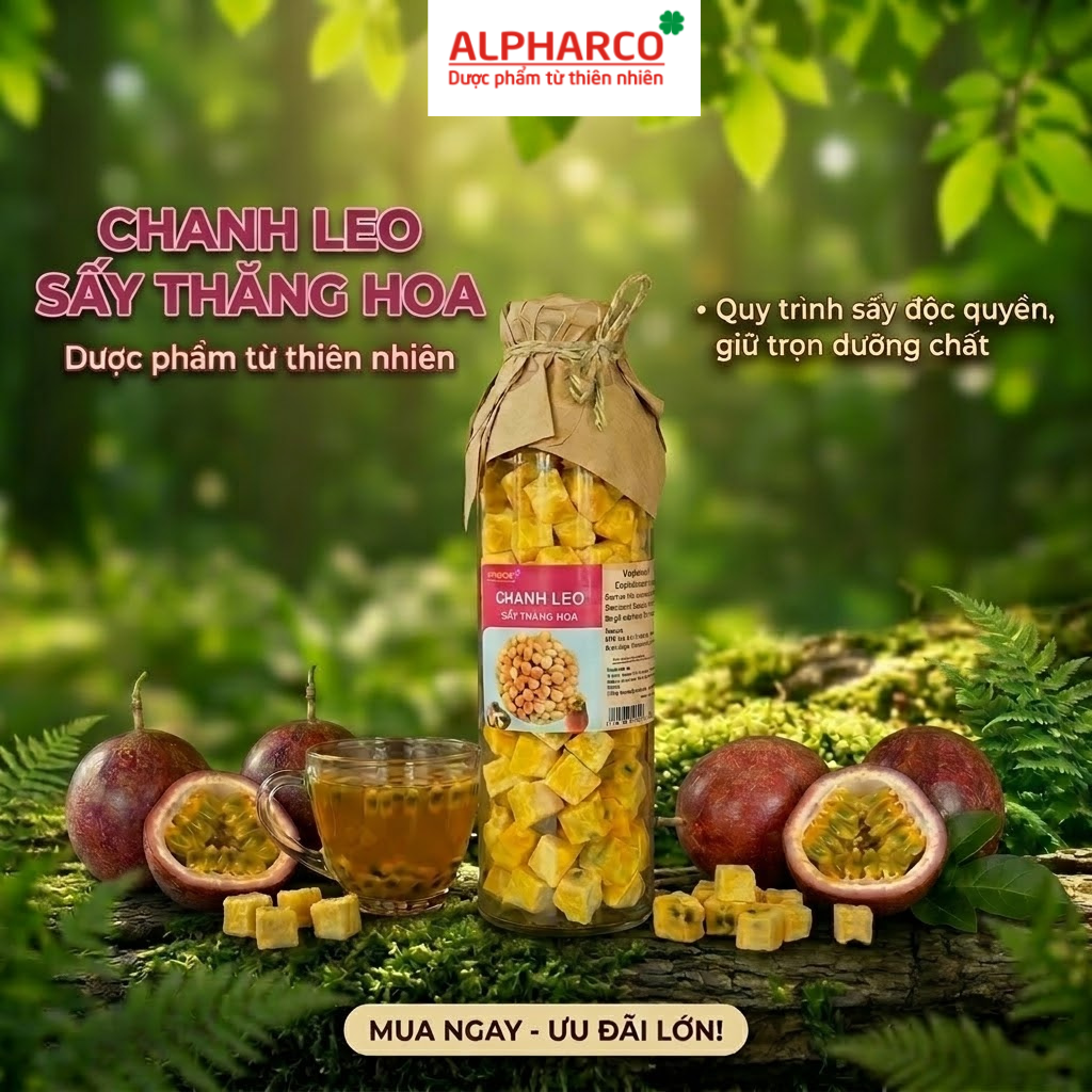 Chanh leo sấy thăng hoa 270g thumbnail