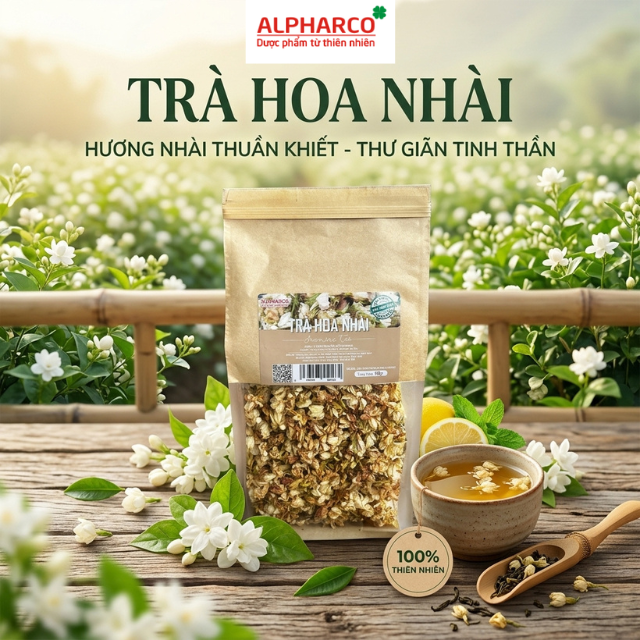 Trà hoa nhài 100g thumbnail