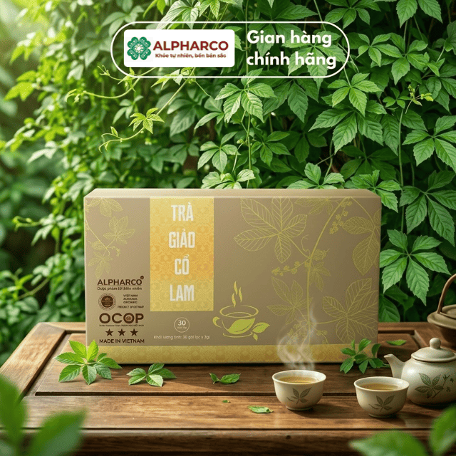 Trà công thức Giảo Gổ Lam Alpharco thumbnail