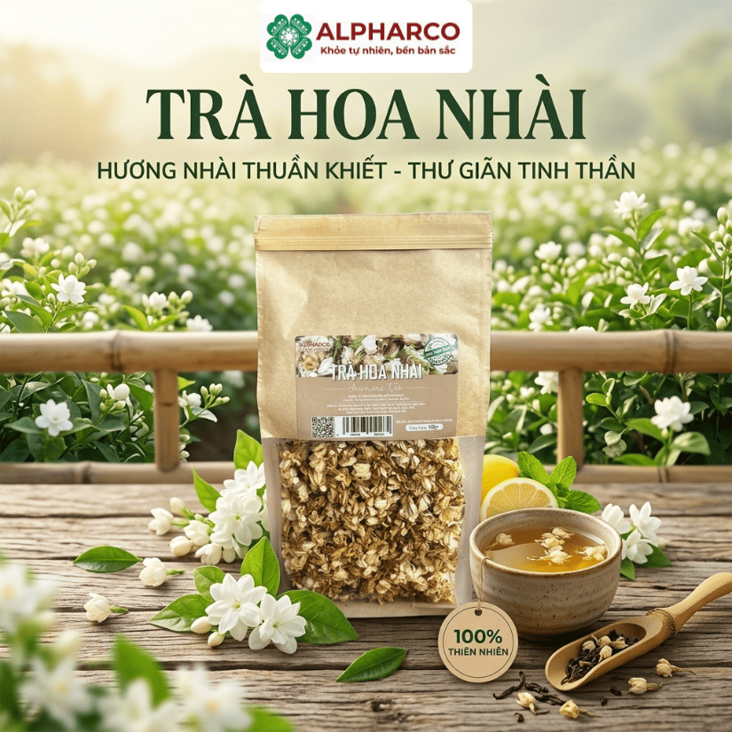 Trà hoa nhài 100g thumbnail