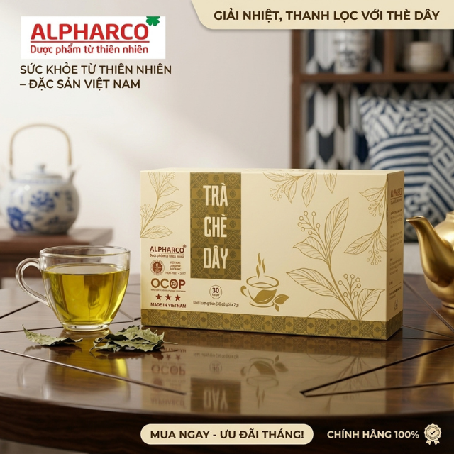 Trà công thức chè dây thumbnail