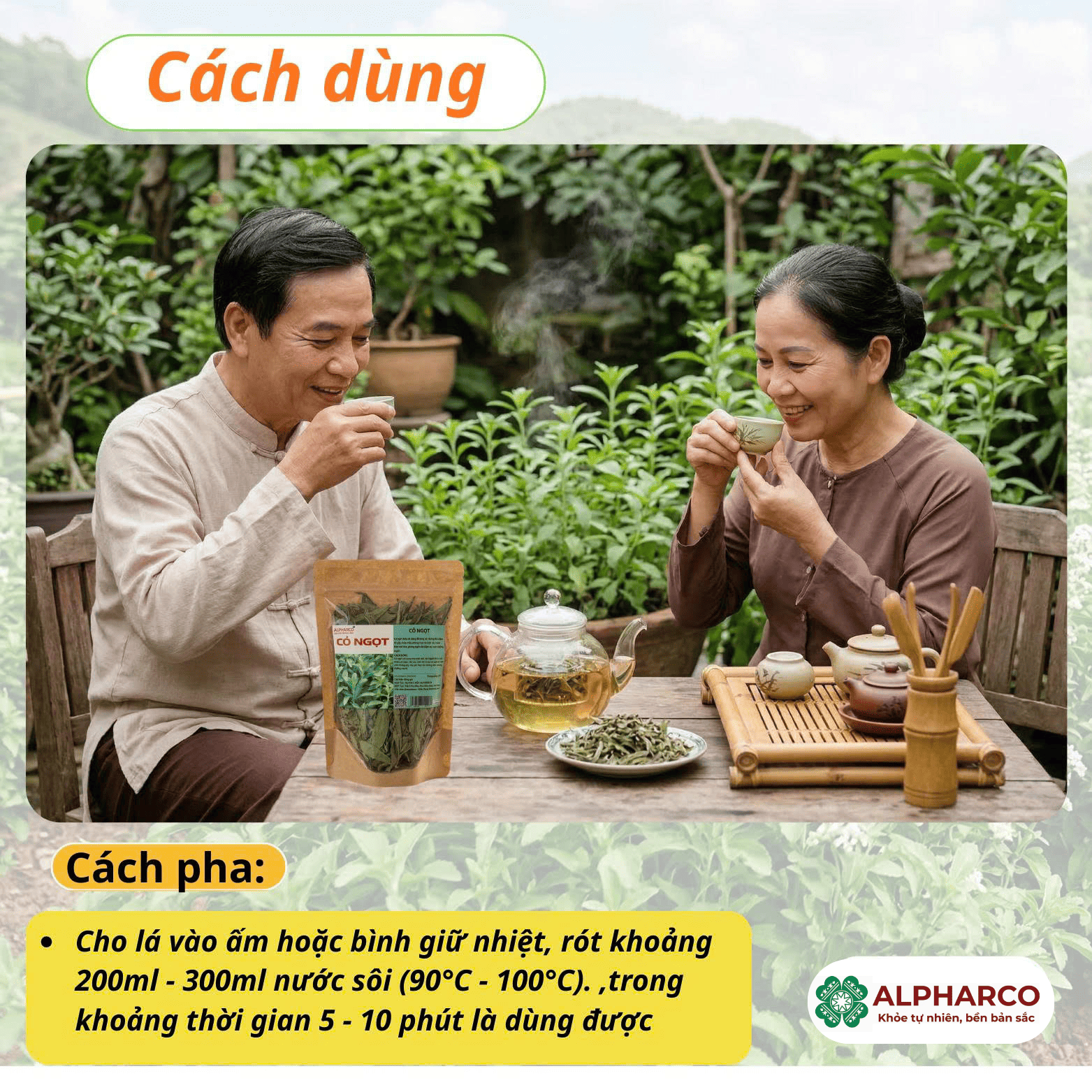 Cỏ ngọt 50g thumbnail