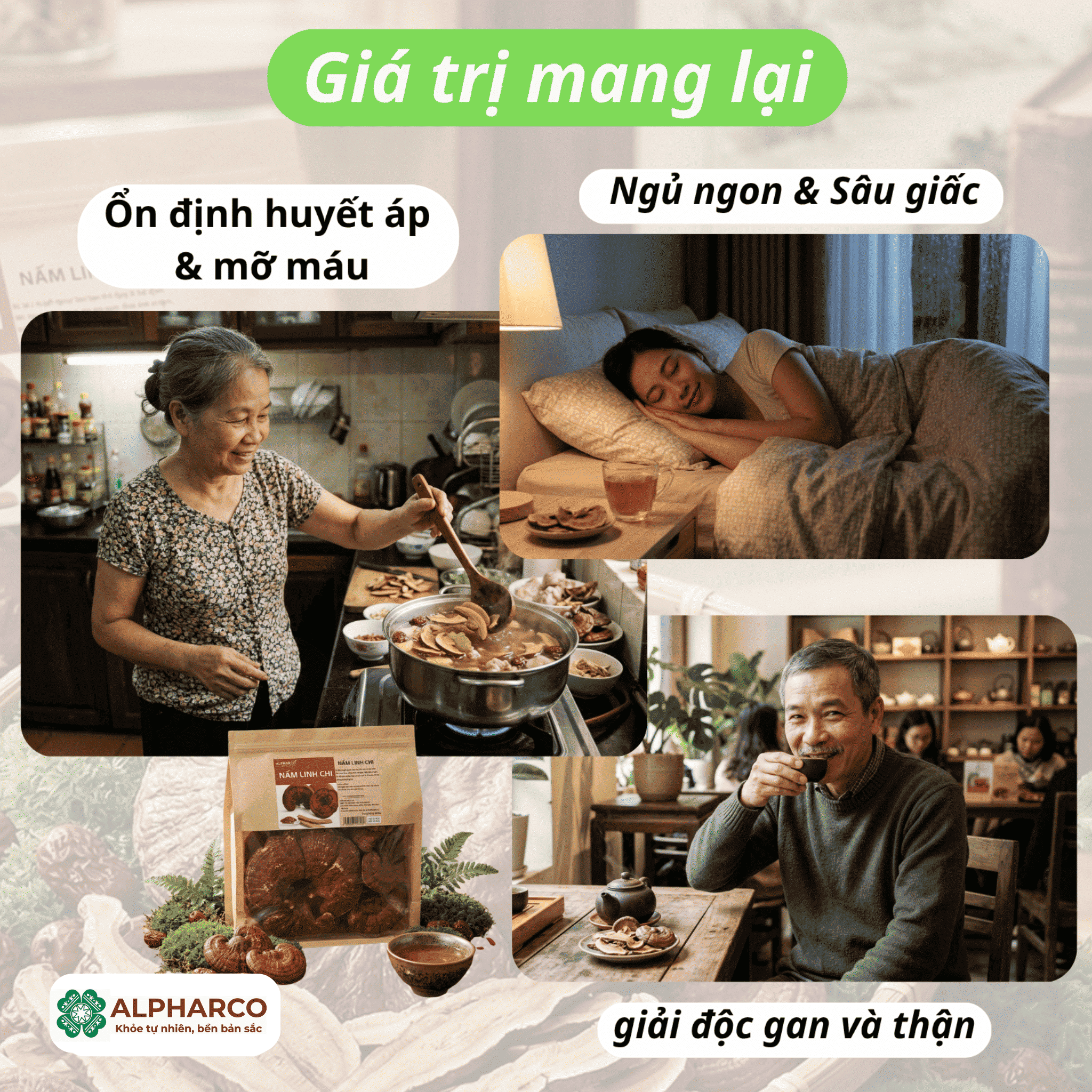 Nấm linh chi 300g thumbnail