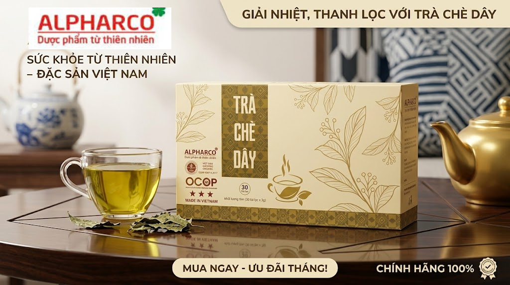 Trà công thức chè dây thumbnail