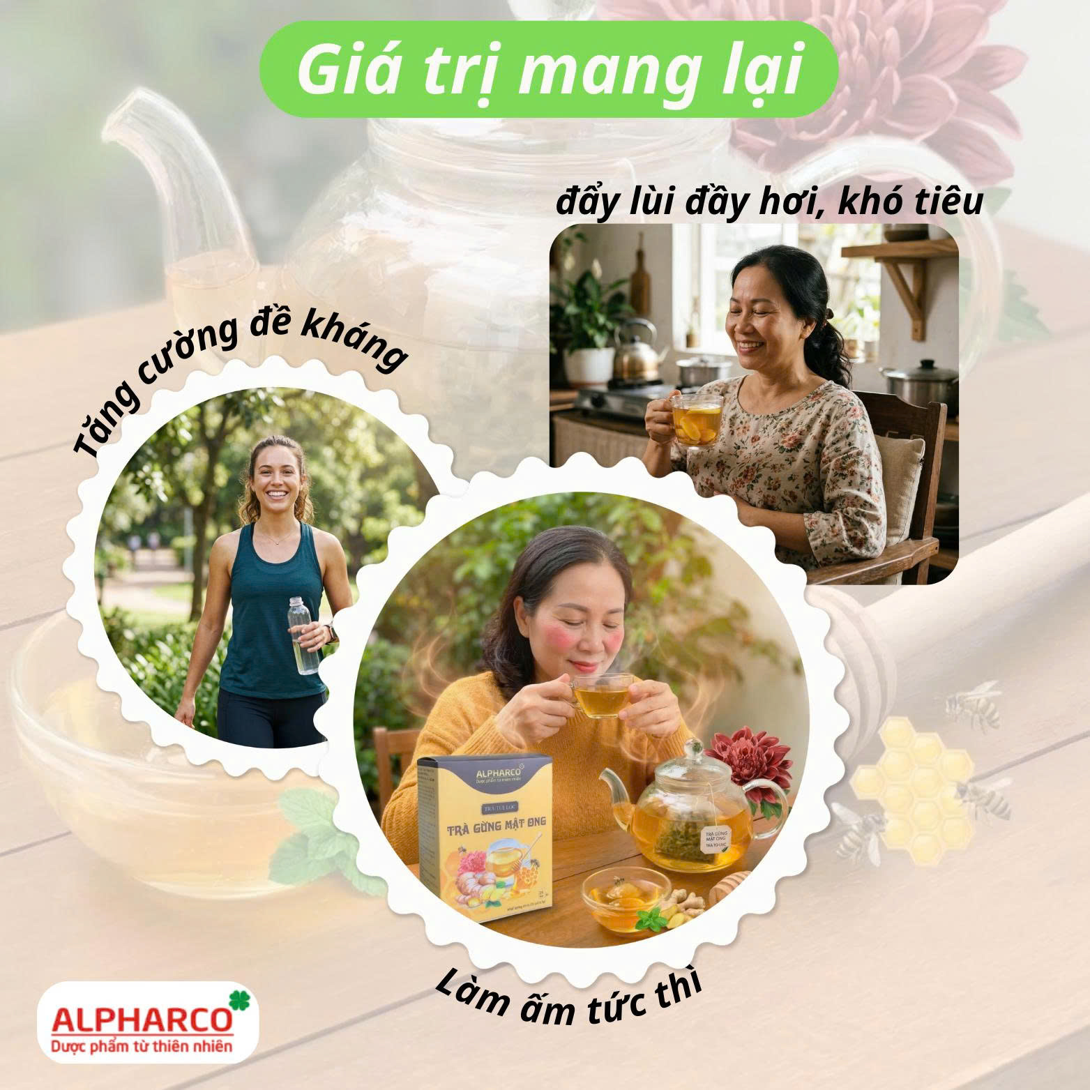 Trà gừng mật ong thumbnail