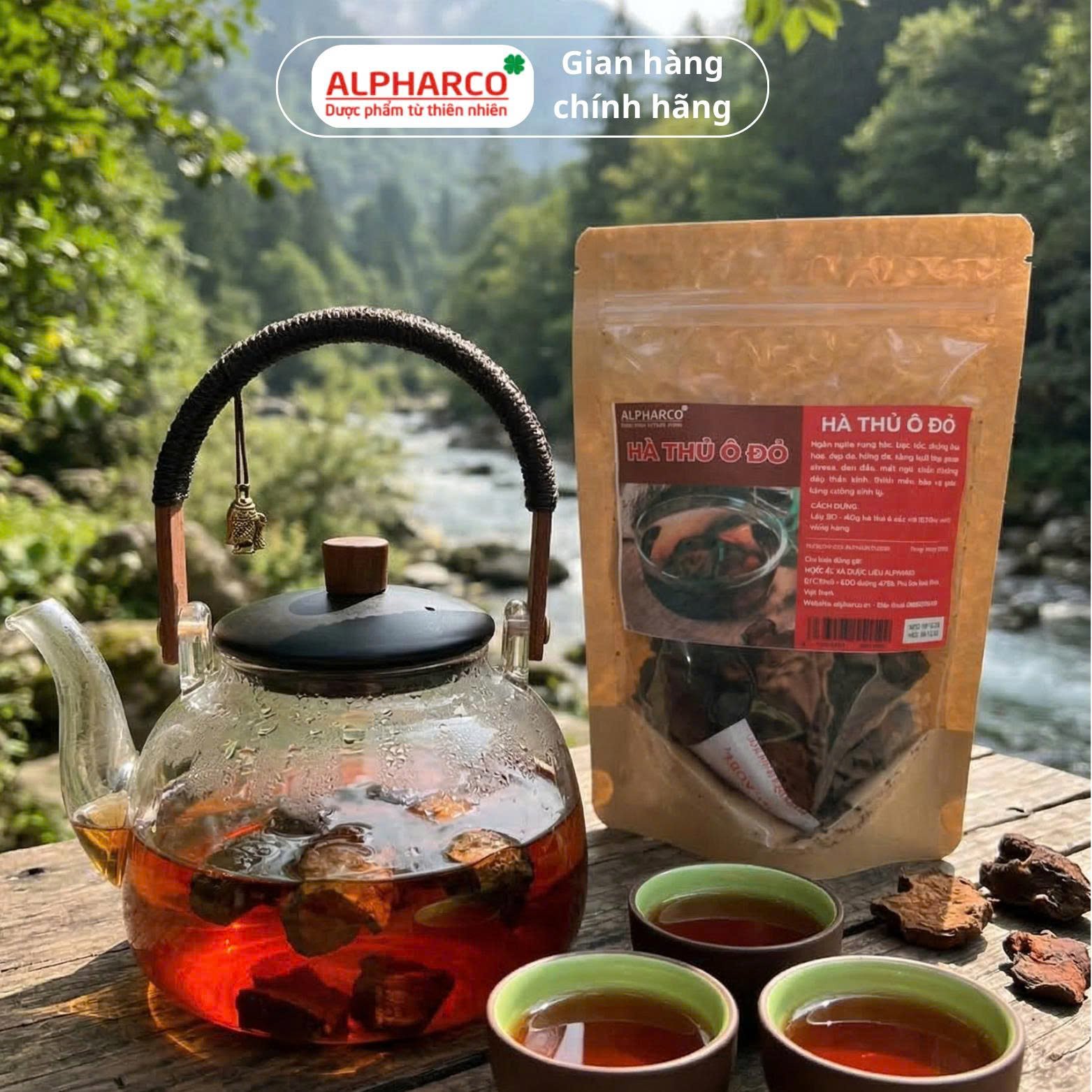 Hà thủ ô đỏ 200g thumbnail