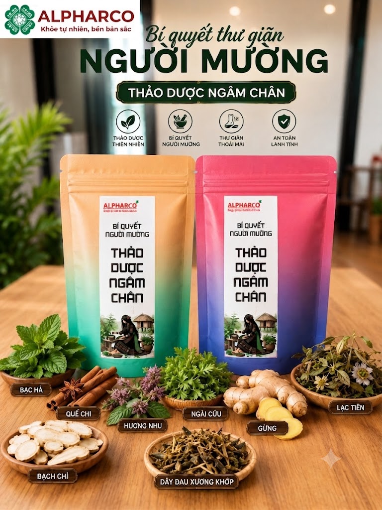 Thảo Dược Ngâm Chân Alpharco thumbnail
