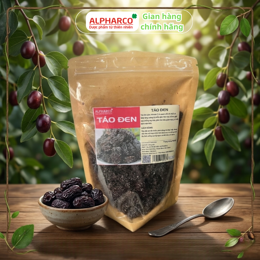 Táo đen Alpharco túi 500g thumbnail
