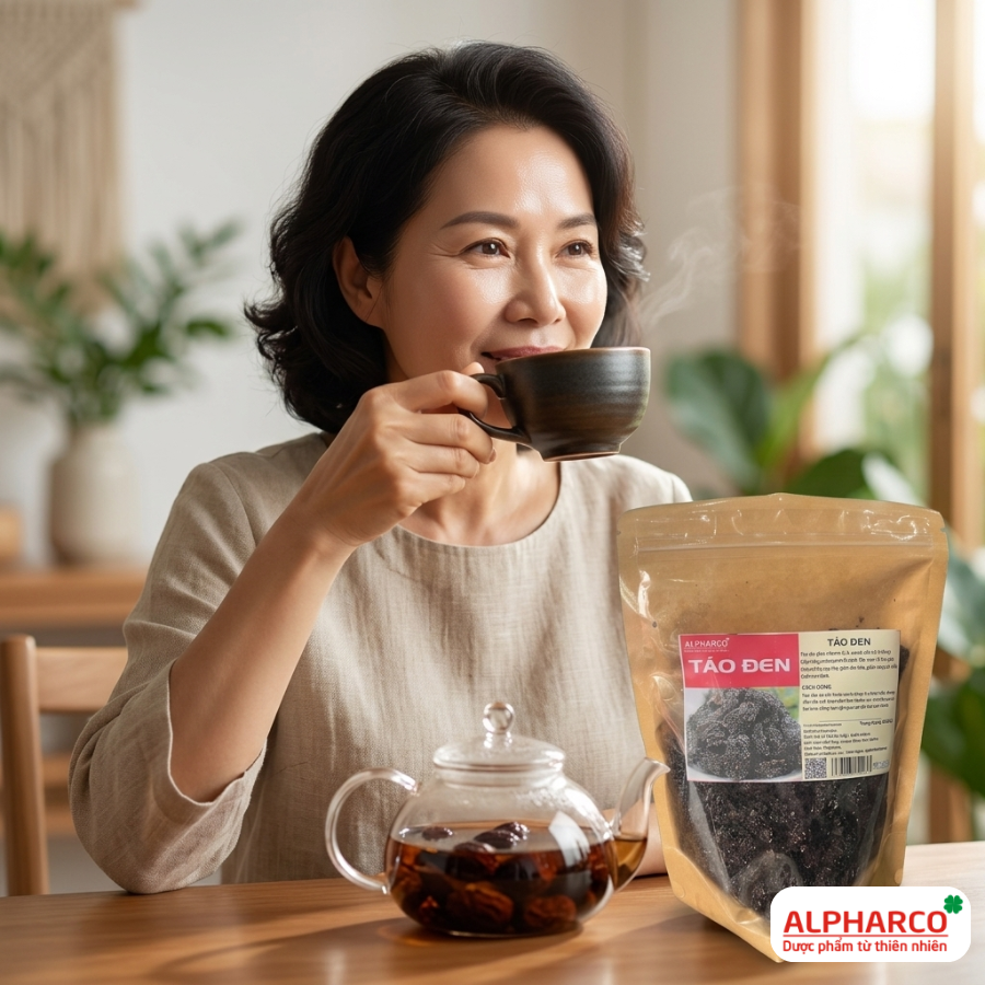 Táo đen Alpharco túi 500g thumbnail