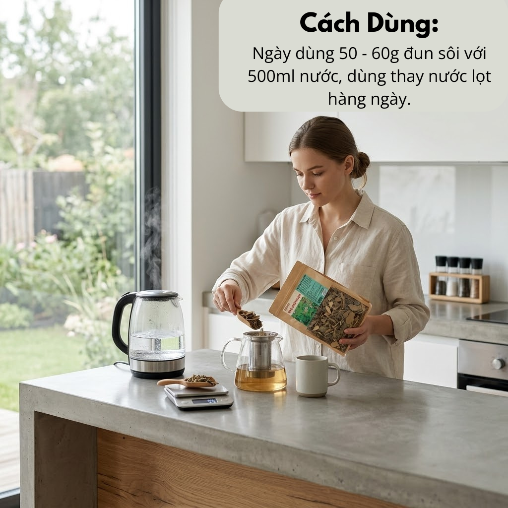 Lá tán sỏi thận 300g thumbnail