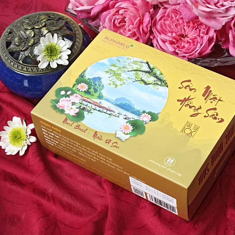 Trà công thức sơn mật hồng sâm thumbnail