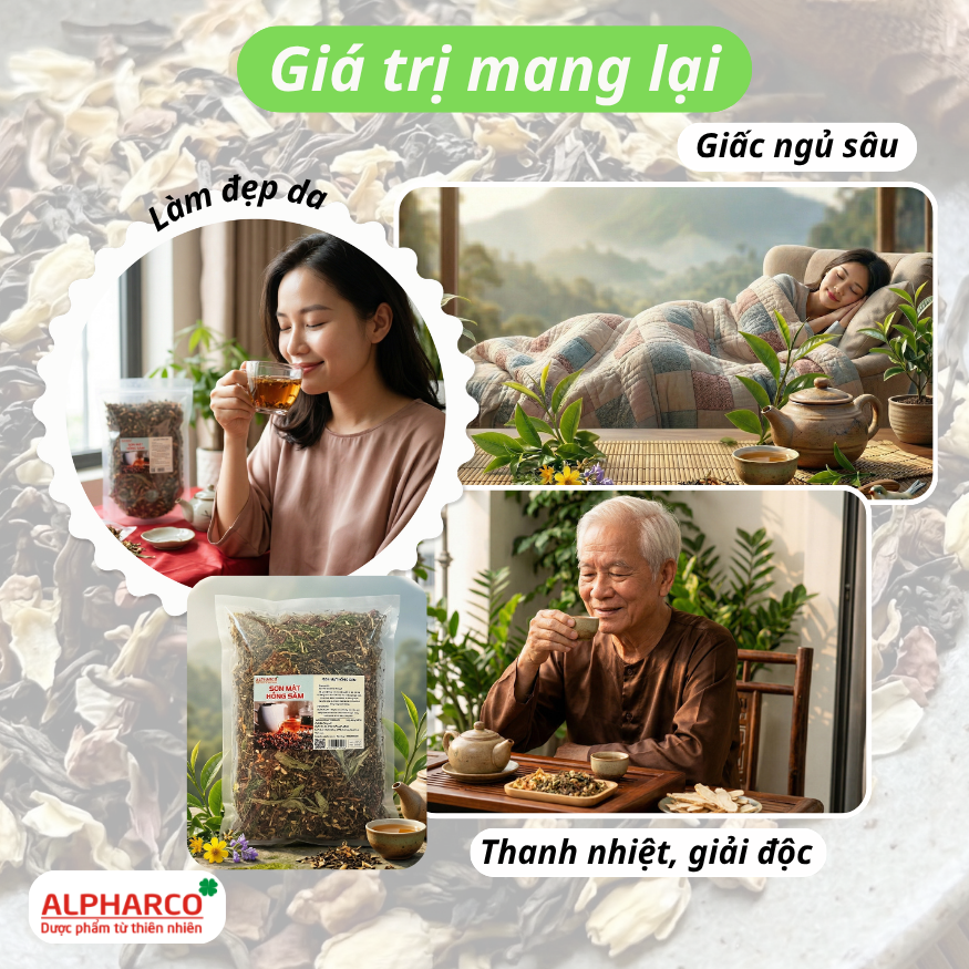 Trà Sơn Mật Hồng Sâm thumbnail