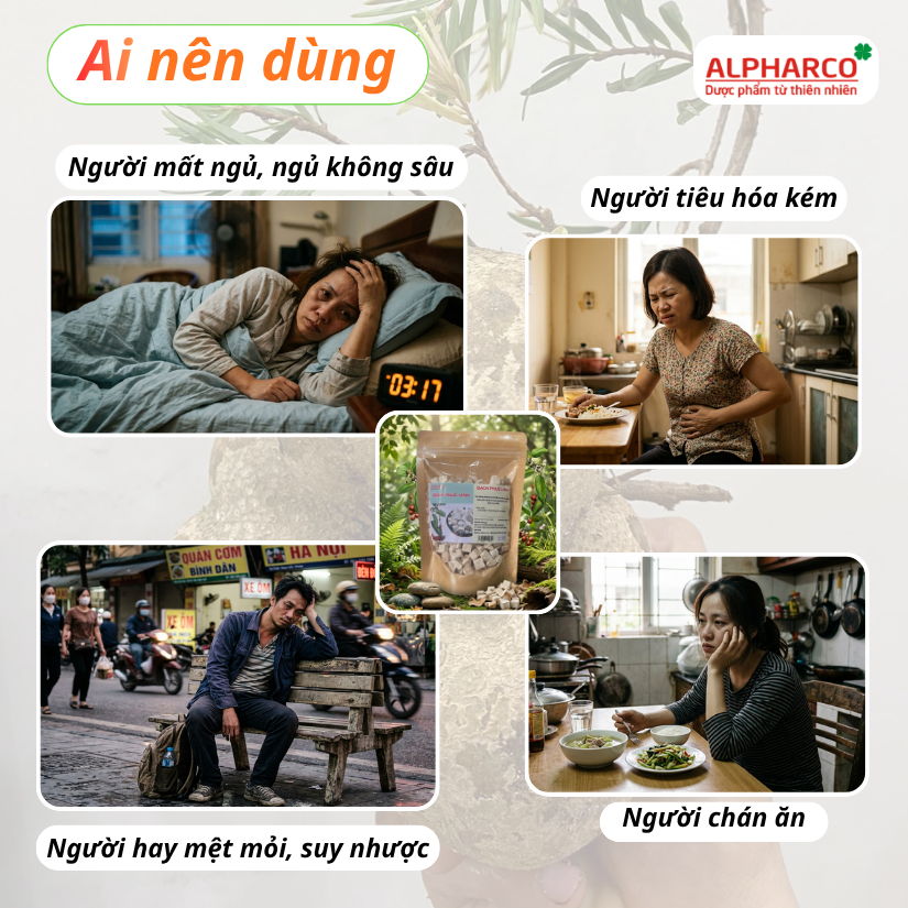 Bạch phục linh Alpharco túi 250g thư giãn tinh thần , ngủ ngon, sâu giấc thumbnail
