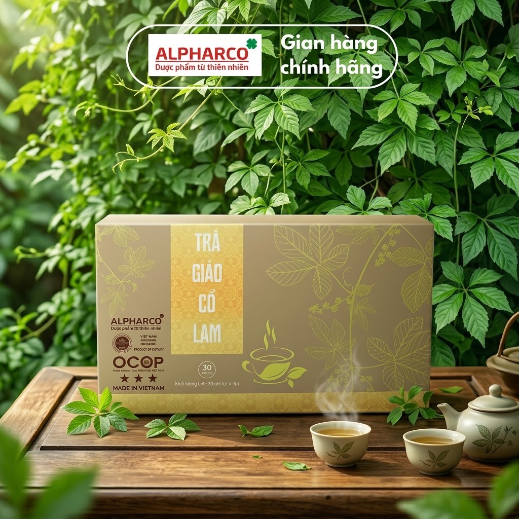 Trà công thức giảo cổ lam thumbnail