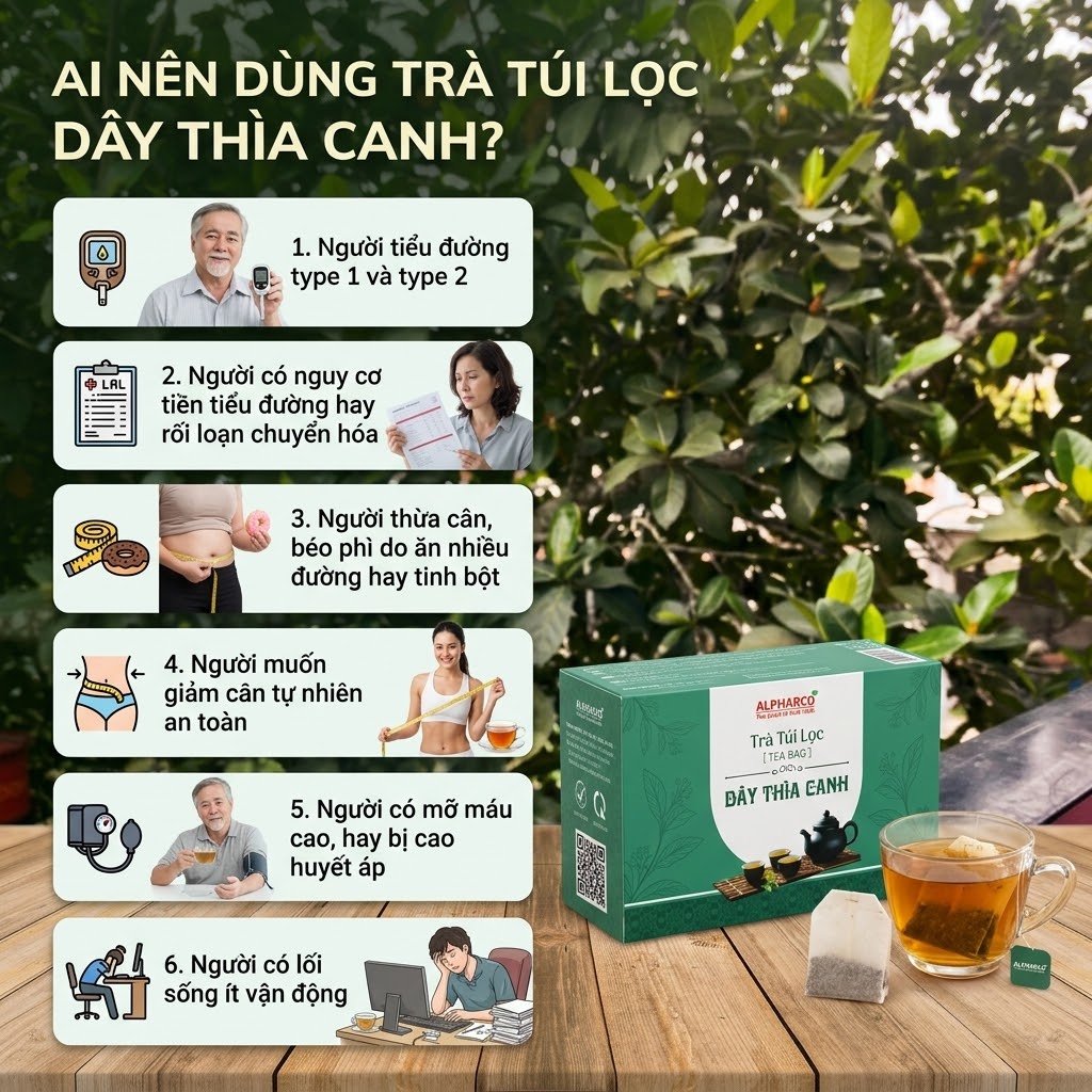 Trà túi lọc dây thìa canh thumbnail
