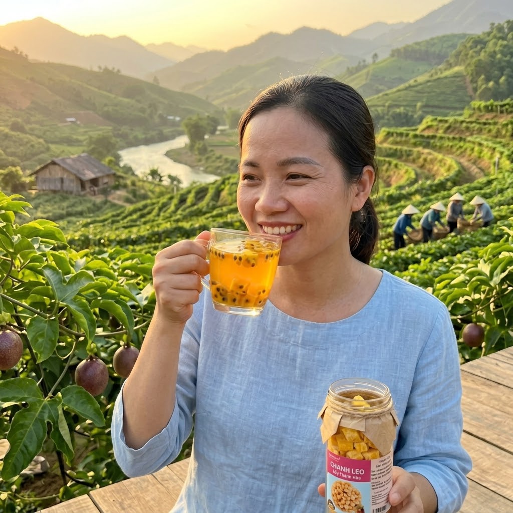 Chanh leo sấy thăng hoa 270g thumbnail