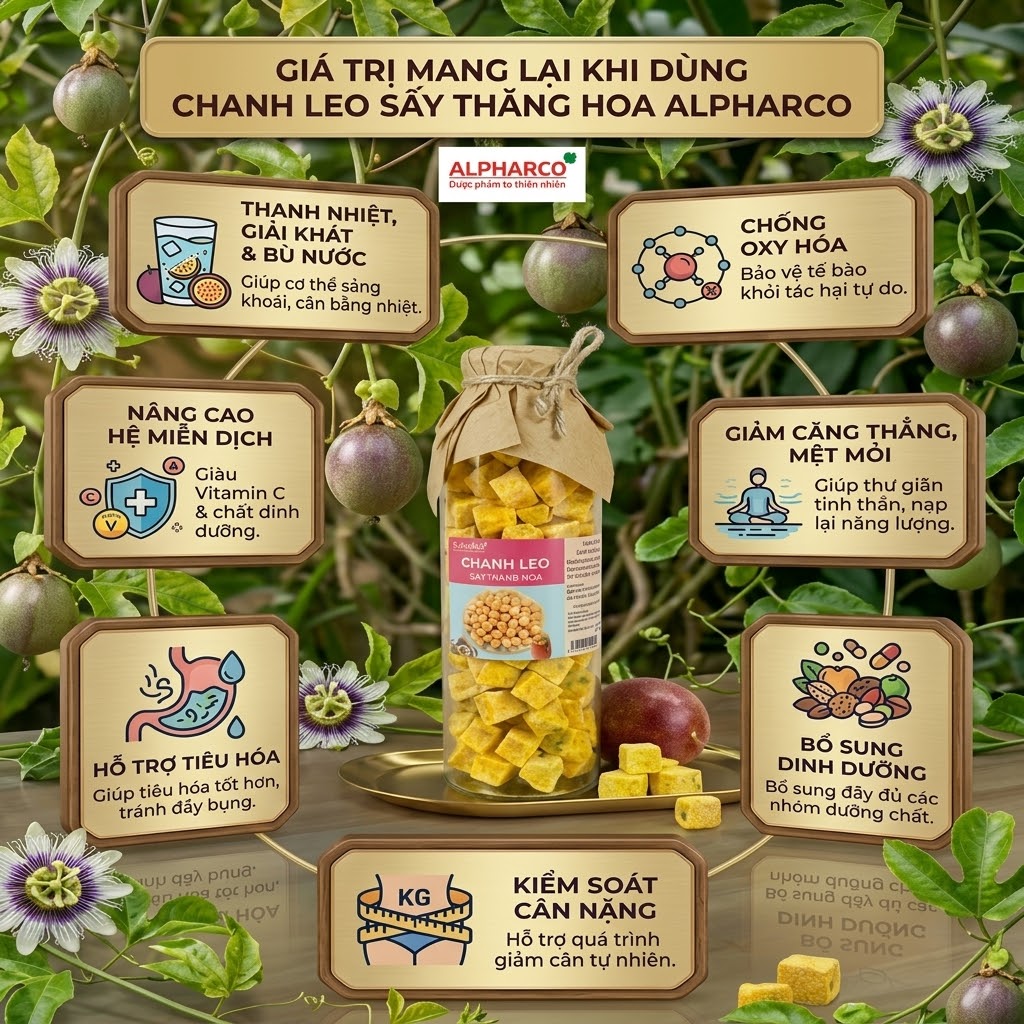 Chanh leo sấy thăng hoa 270g thumbnail