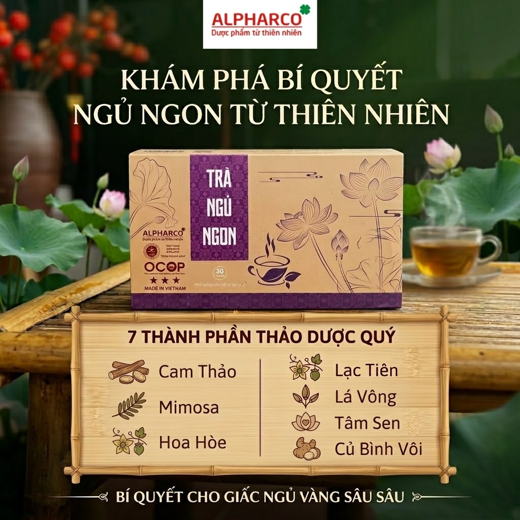 Trà công thức ngủ ngon thumbnail