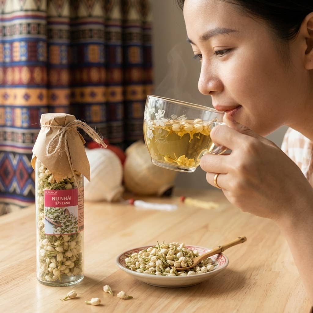 Nụ nhài sấy lạnh 215g thumbnail