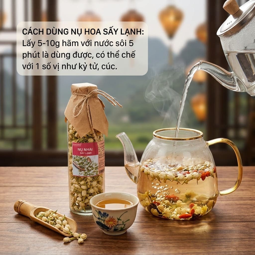 Nụ nhài sấy lạnh 215g thumbnail