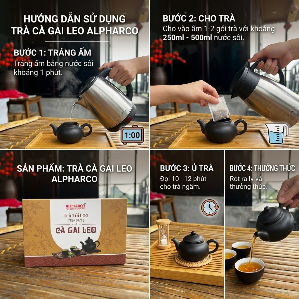 Trà túi lọc cà gai leo thumbnail