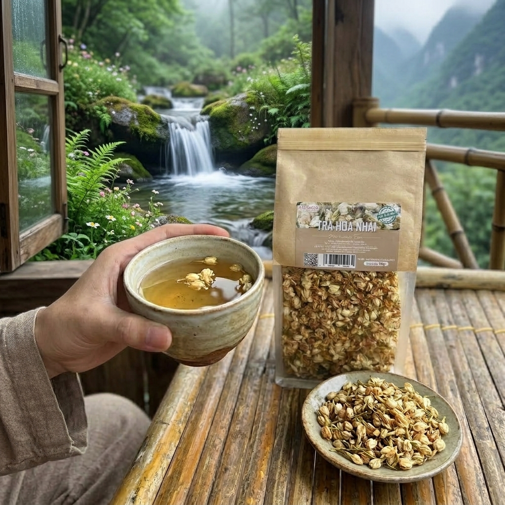 Trà hoa nhài 100g thumbnail